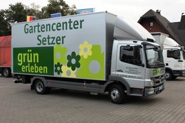 Krukenmeier Fahrzeugbau Kofferaufbau Gartencenter Setzer