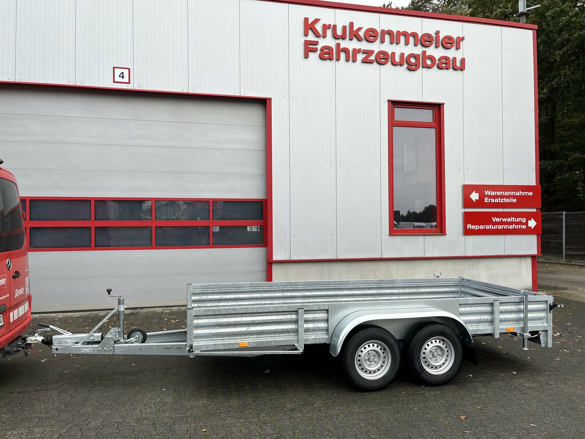 Krukenmeier Tandem Kasteanhänger 3,5 to